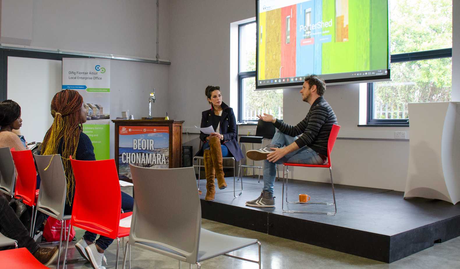Portershed Company Visit GBS Students
